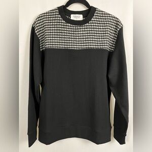 NEW Men’s sweatshirt with sweater pattern, made in Korea